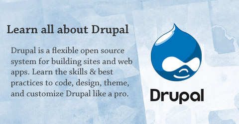 New tutorials and guides about the Drupal CMS